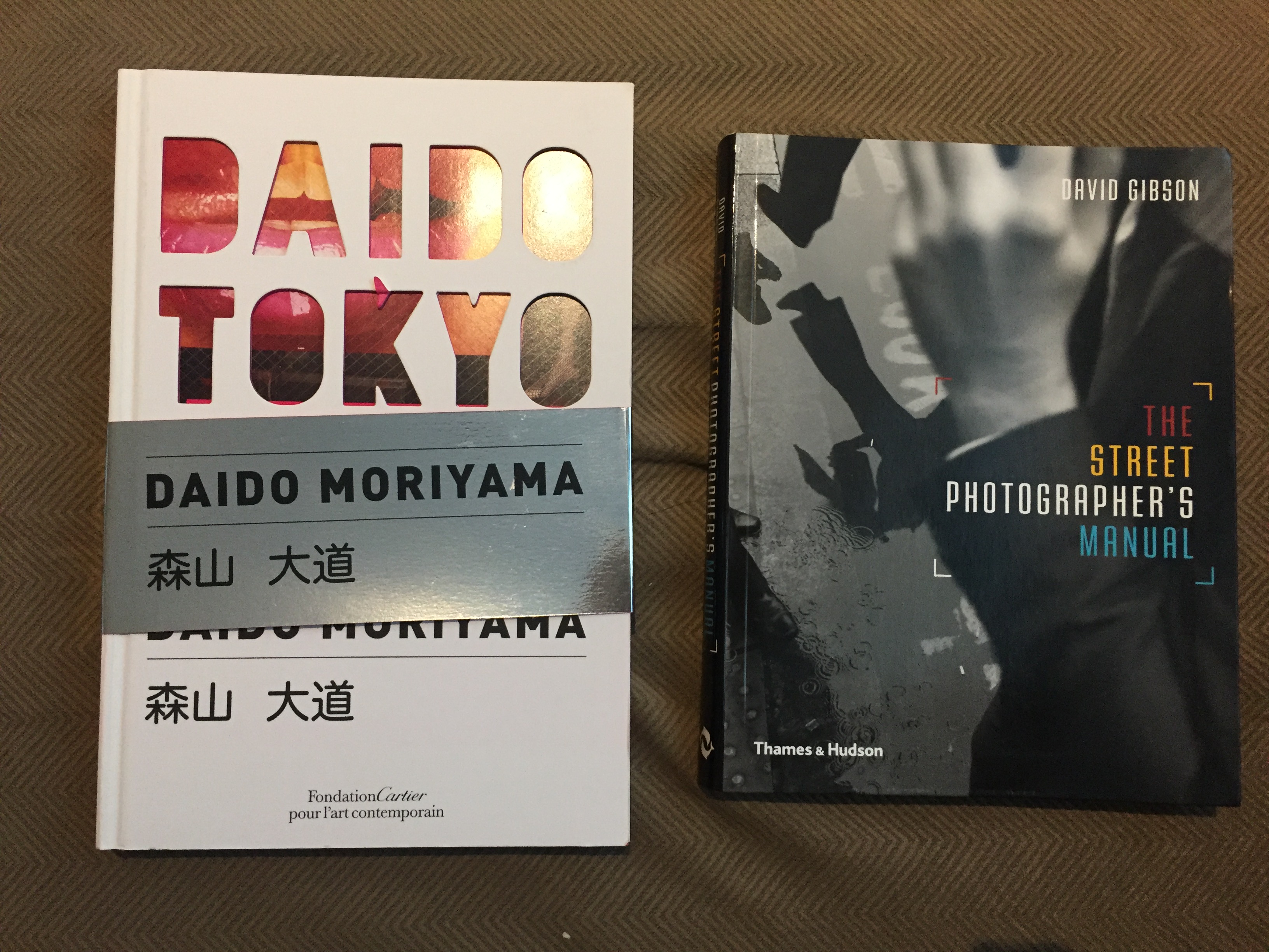 Tokyo by Moriyama and Street Photographer's Manual by Gibson