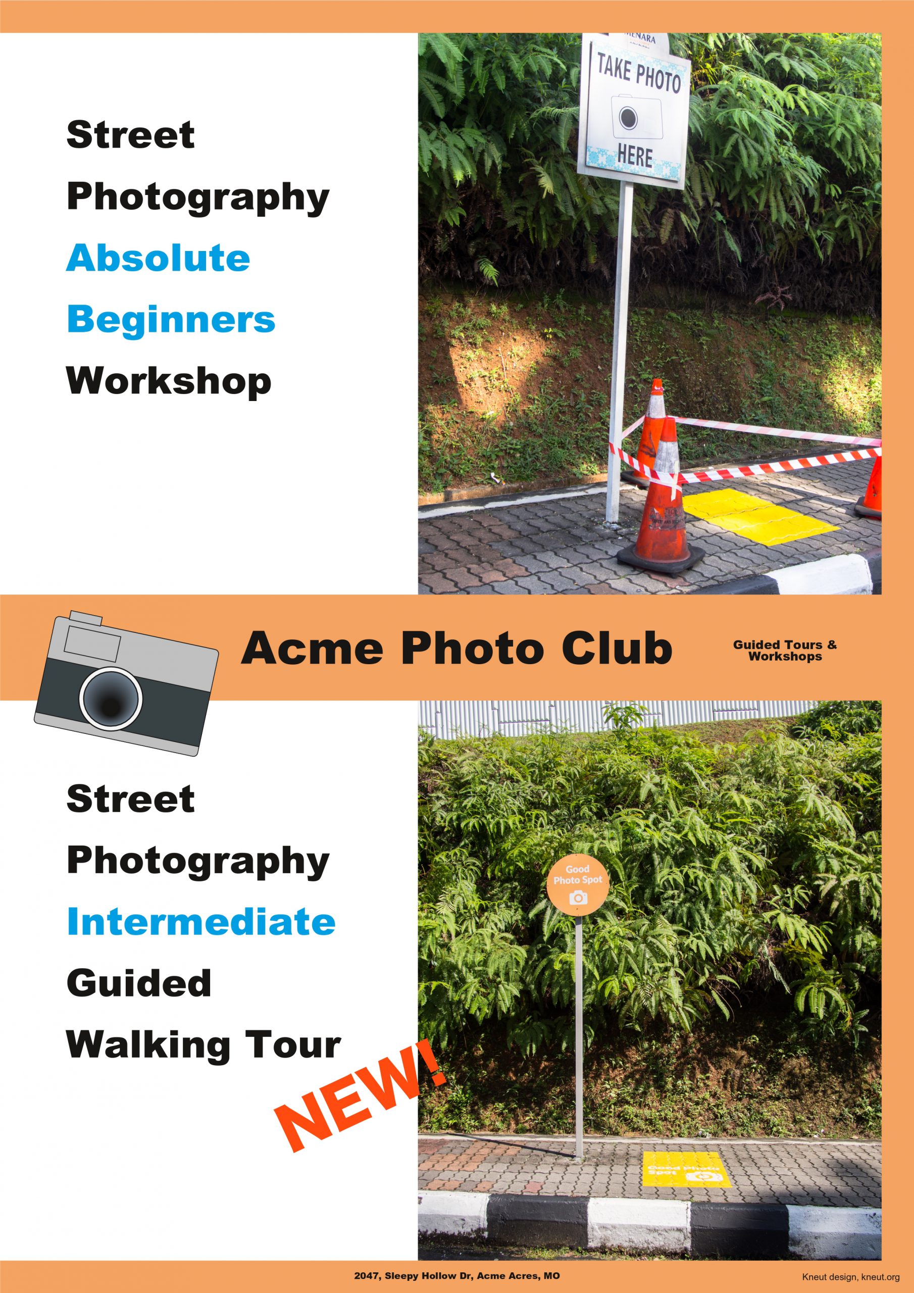 Acme Photo Club – Street Photography Guided Tours and Workshops – poster